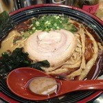 屯ちん亭 - 【再訪】魚豚ラーメン(680円) +大盛(無料)