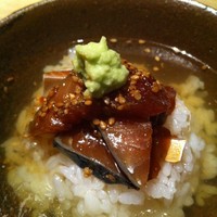千翠 - ゴマ鯖茶漬け