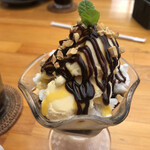 カフェアンドショップ ロータスランド - 2021/05/02
      ミニ玄米珈琲ゼリーパフェ 390円
      +アイスコーヒー 190円 ドリンクセット