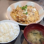 たぬき - カツ煮定食