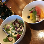 ハレクラニ 沖縄 - フルーツとサラダ