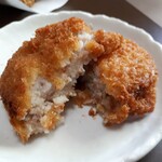 米沢牛炭火焼肉 上杉 - 米沢牛コロッケ(250円)
