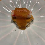 すし宮川  - 毛蟹、紫うに、すだちジュレ