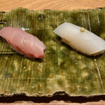すし宮川  - アオリイカ、ハタ