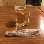 創作鉄板 ダイニング わぃわぃ - 布のおしぼり