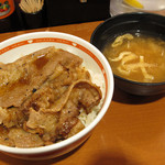 東京チカラめし - 焼き牛丼 \290