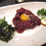 Yakiniku Zuien - 馬肉のユッケ