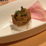 洋食の店 橋本 - 雲丹ご飯