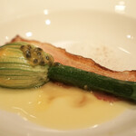 洋食の店 橋本 - 花ズッキーニ