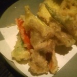 鎌倉 松原庵 - 旬野菜の天ぷら拡大；2012年9月