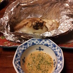 松茸のホイル焼き
