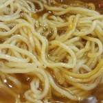 大沢食堂 - 具に隠れてる麺