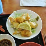 万栄食堂 - 魚のフライ