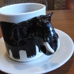 アローイ･アロイ - ランチセット　ホットコーヒー（象のカップ）