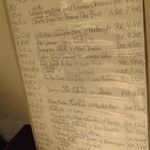 Wine Bar base - ワインメニュー('12.10月より)