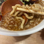 まっちゃんラーメン 一筋 - ブラックラーメン（辛さ2ひかえめ、ニンニク無し）