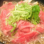 魚菜　由良 - 国産牛のすき焼き