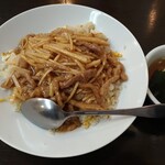 中国料理 秀鳳 - ランチ ルースーチャーハン（大盛）