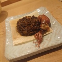 すし処 睦月 - 蛍烏賊のなめろう