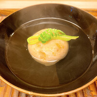 はと - 椀物　渡り蟹の真薯