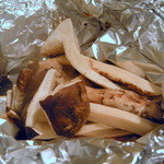 白雪 - 松茸のホイル焼き