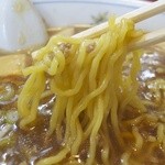 トーフラーメン 幸楊 - 【トーフラーメン】麺はゆるく縮れててのどごしいい感じ...