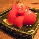 冷やしトマトの土佐酢漬け