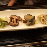 まんてん - ナムル盛り合わせ