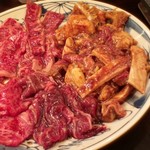 まんてん - 肉盛り合わせ