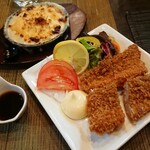 海鮮遊食 Rin - ホッケのフライとホタテグラタン