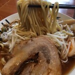 Menjafuuten - 焦がし醤油ラーメン ストレート太麺