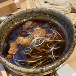 手打蕎麦 こより - 鴨ざるそば