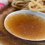 肉煮干し中華そば さいころ 中野本店 - 汁