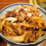 もうもう亭 - カルビ丼