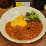 SPICY CURRY 魯珈 - 限定カレー激辛！ビーフトマトカレー~T・B・C~ 