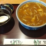 満留賀 - カレーなんばん蕎麦(850円)