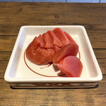 Jibiruya - ・赤かぶの漬物 310円/税込