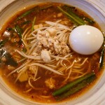 麺屋 ダイコク - 令和3年5月
鯛湾らーめん中辛 850円
煮玉子 100円→インスタ登録で無料