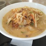 福島松川パーキングエリア（下り） - 会津天宝野菜味噌ラーメン