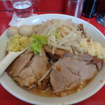 ラーメン二郎 - ラーメン少な目