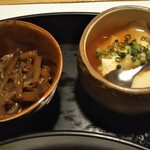 Tori Tote Duku Ridou Fuchidori - フキの煮物・豆富