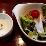 Sanji - ランチのサラダ＆スープ