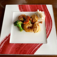 THE DINING シノワ唐紅花＆鉄板フレンチ蒔絵 - 