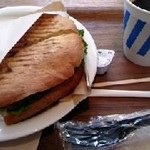 ブースター・カフェ - すき焼きパニーニ（ランチセット）