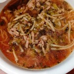 鍋家 - 高菜と豚肉のそば。正式名称なんだっけ(笑)