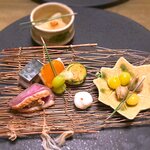 下関 春帆楼 東京店 - ふく会席 初音 前菜　2020.12.17