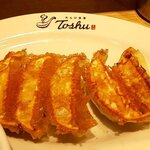れんげ食堂 Toshu - セット餃子（上から）（2021.4）