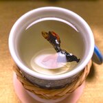 下関 春帆楼 東京店 - ひれ酒　2020.12.17