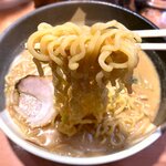 俺流塩らーめん - みそらーめん 麺　2021.3.2