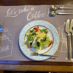 ペンション メイプルリーフ - 料理写真:サラダからスタート